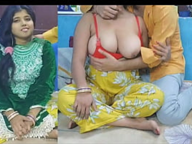 Hard-core Soniya trains Meri how to fellate and plow like a professional in a red-hot desi 3some