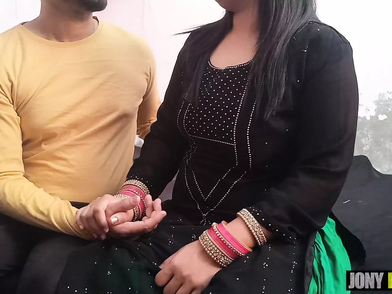 Desi bhabhi JonyDarling gets cock-squeezing vag porked in Punjabi film Ka Devar Ke Saath Ganda