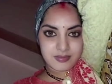 Indian Bhabhi Monu gets her pecker-squashing gash nailed rigid by her step-dad's friend in cowgirl-style