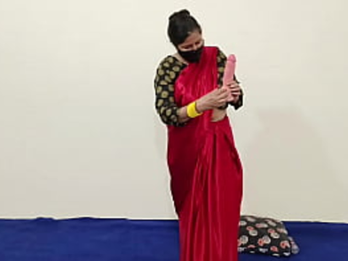 Nabilashehzadi, the huge-chested Indian getting off fuckslut, frigs herself rock hard in her sari