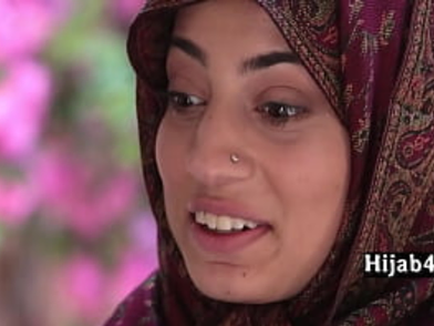 Observe Jovan Jordan & Nadia Ali's red-hot Muslim Neighbor meeting in hijab - fat dark-hued schlongs in POINT OF VIEW