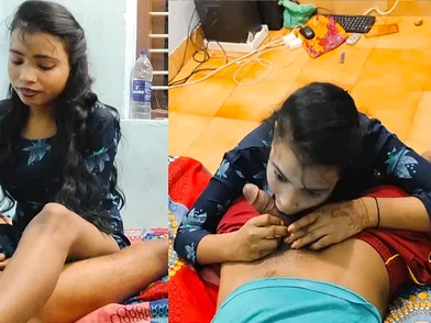 Mature Indian Bhabhi Cravings Phat Boy for her Laptop Service - Desi Bhabhi