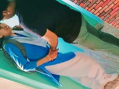 Mischievous Indian School Nymph MMS Takes on a Thick Inborn Man sausage