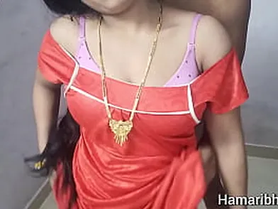 Brother-in-law joins Indian Desi Bhabhi for Hindi fucky-fucky & super-steamy bang-out