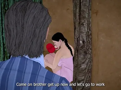 Indian Pya Bhabhi 01's Desi beau in the throes of ze...