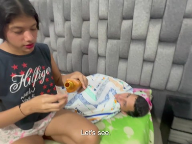 Sofiayriky's eighteen-yr-senior dream: getting smashed stiff while her brother witnesses