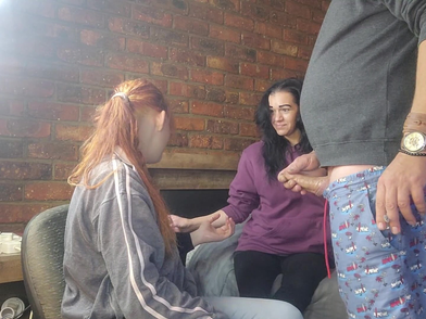 Bashful teenage girls engage in FFM 3some with big fucktoy for ultimate enjoyment