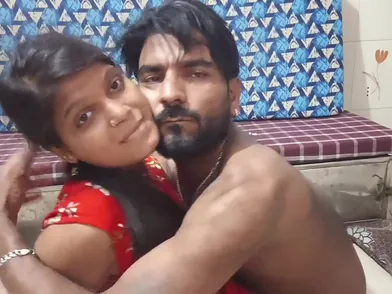 Indian Desi Village Likes Mischievous Boinking & Crazy Smooching with Youthfull Duo