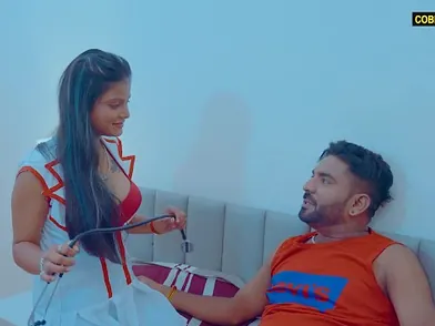 Cipriani lures her patient with her large bra-stuffe...