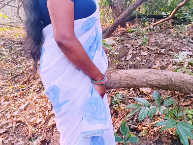 Step-mother with long hair bangs outdoor with sonny massive dick