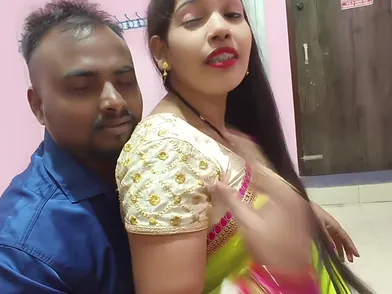 Desi couple Odia XXX & Fucky-fucky Utter share hard-fucked hubby in their yoyo bedroom