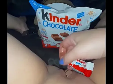 Arabian Snowwhite's first-ever pornography: a curvaceous Arab teenager heads horny with fruits, chocolate, and a immense hard-on in her honeypot