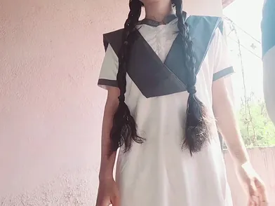 Desi school girl with big tits gets her ass licked and pussy drilled in hardcore action