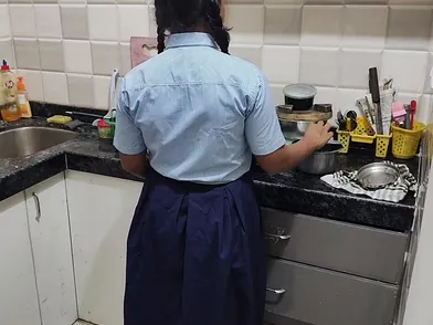 Hot Indian college girl's first time home hump with stepbrother in hot homemade video