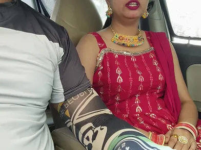 Desi Indian Handsome Bhabhi gets screwed in public with a meaty manstick in hot doggy-style action