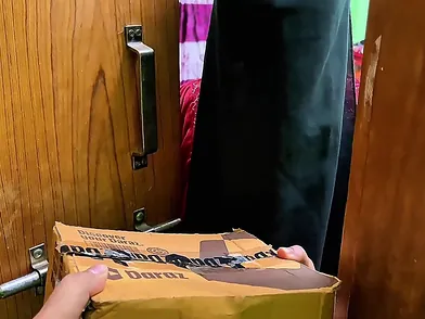 Naughty Indian Desi Wife gets nailed while her hubby's away