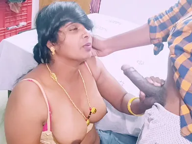 Stepmom and hubby's stepbro get down and dirty with ...