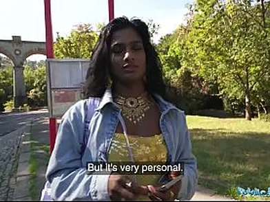 Suraya Ndia gets a steamy POINT OF VIEW ravage from Martin Gun in public agent act