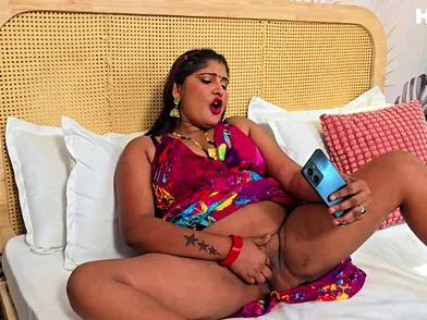 Watch security guard drill tight Indian MILF's pussy & ass in her tight tush & asshole
